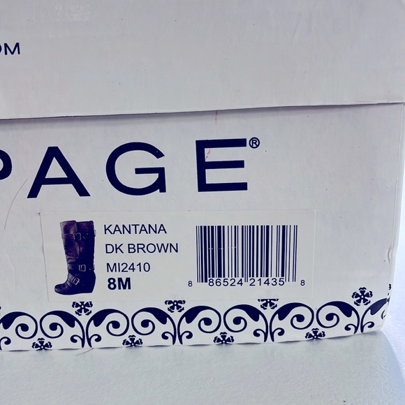 Rampage katana dark brown wedge boots - Picture 2 of 6